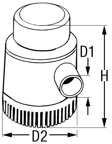 1430*01 Bilge-Tauchpumpen RULE