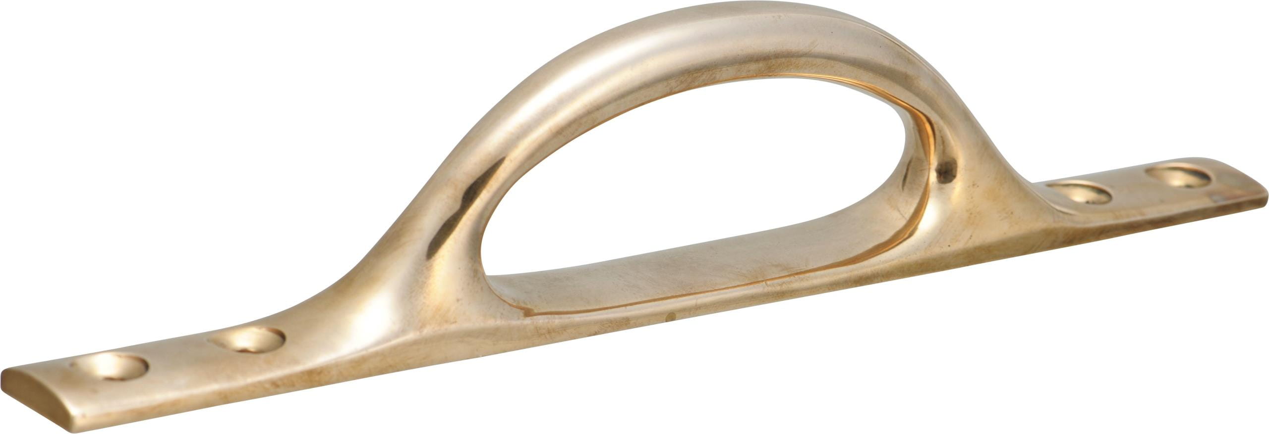 4700-000 Niedergang-Handgriff Messing gerade Niedergang-Handgriff Messing