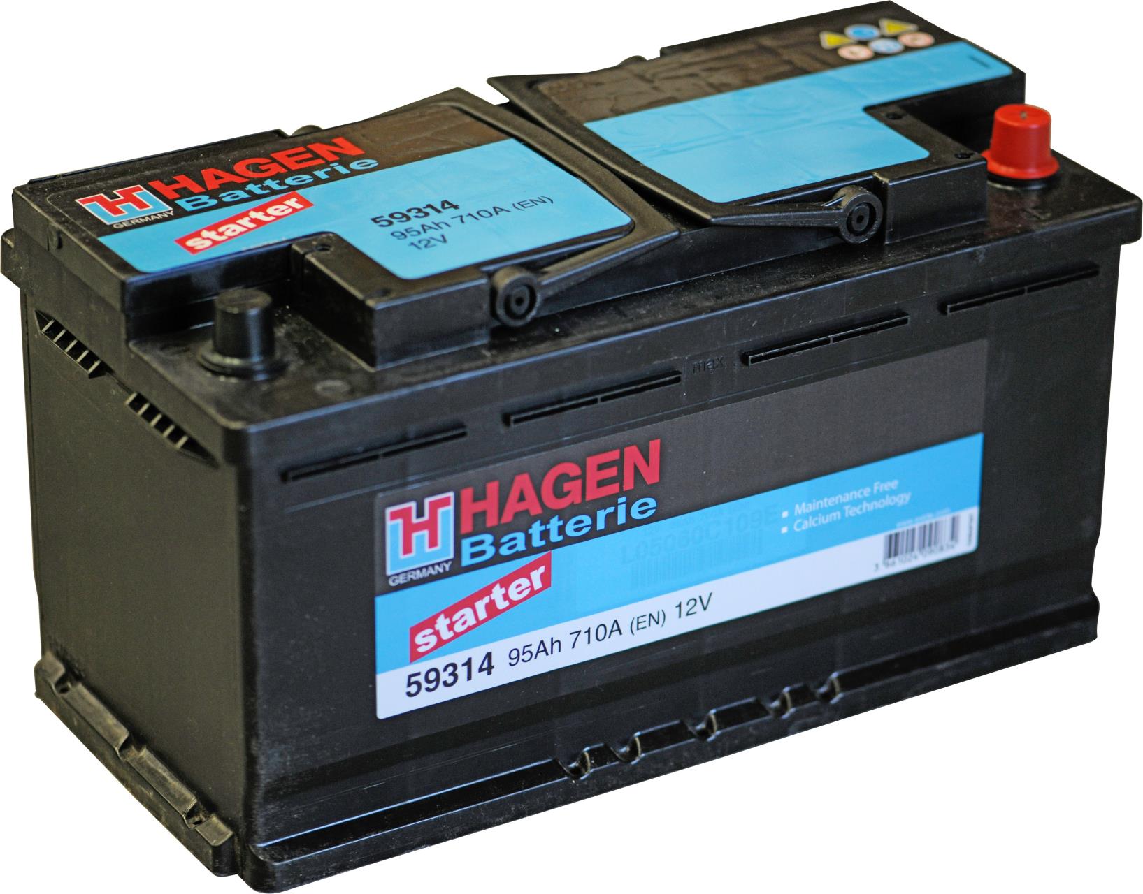 4211-095 HAGEN Starterbatterie 95 Ah