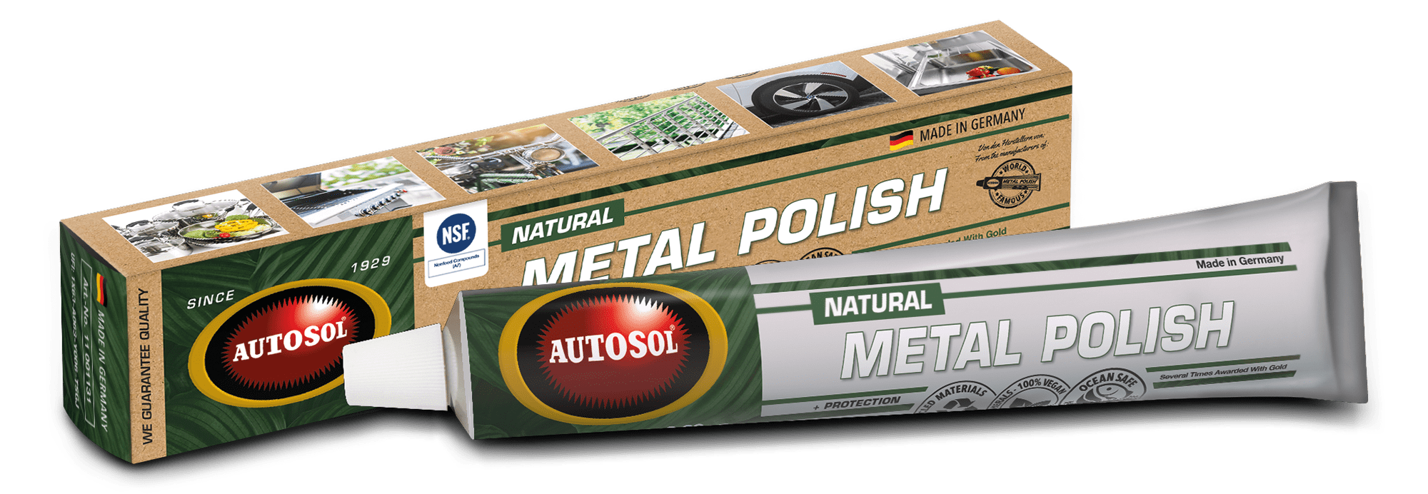 2529-193 AUTOSOL NATURAL METAL POLISH Metallpolitur