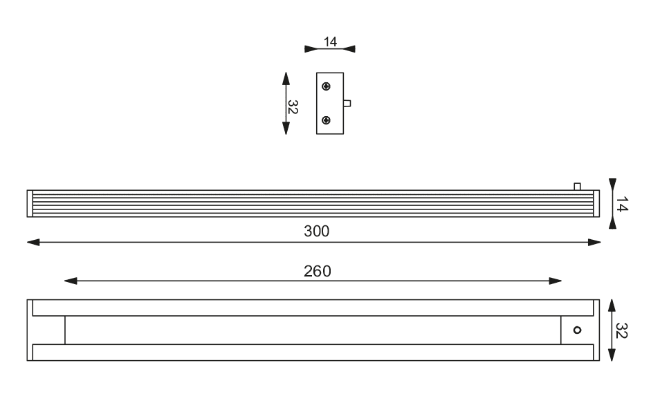 PREBIT LED Unterbauleuchte UB01-1 PREBIT LED Unterbauleuchte UB01-1
