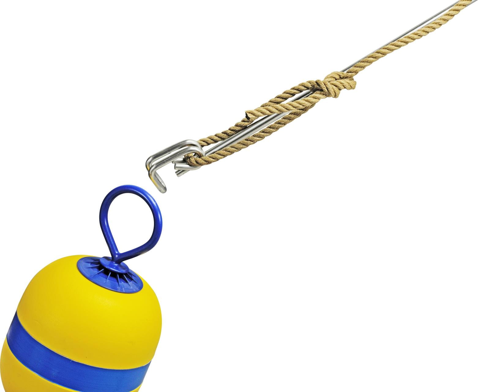 1258*06 Bootshaken / Bojenhaken mit Fernauslösung Latching mooring hook with remote release