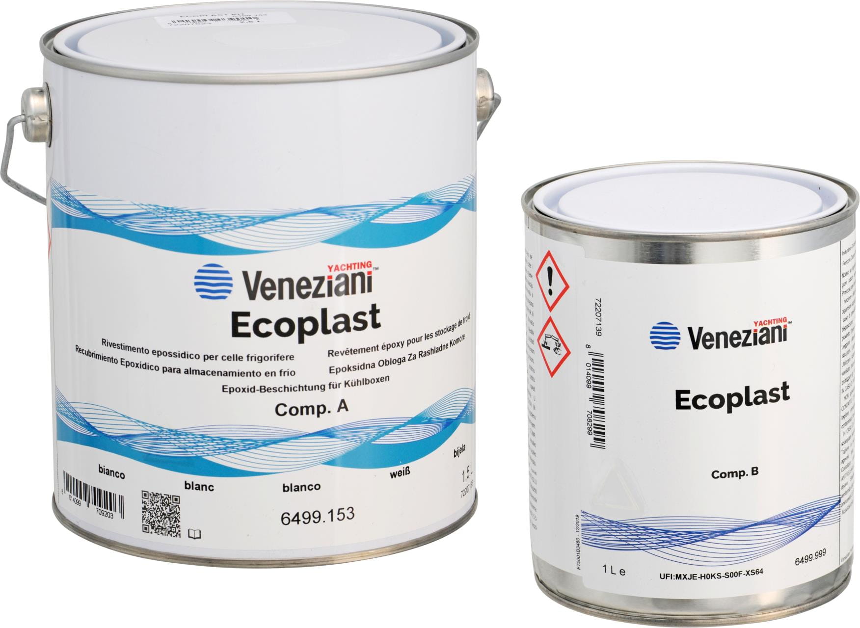 2519-020 VENEZIANI ECOPLAST Wassertank-Beschichtung VENEZIANI ECOPLAST Wassertank-Beschichtung