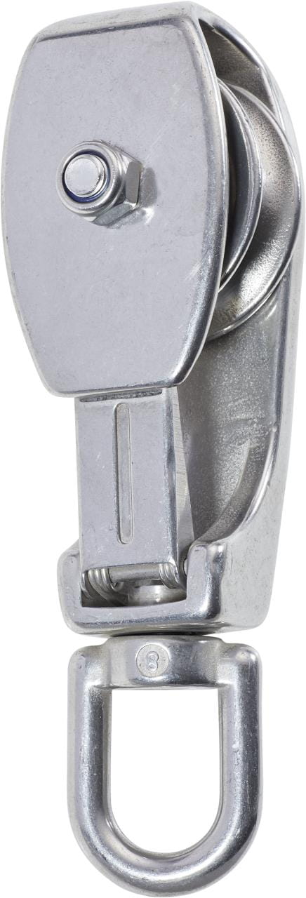 1172*01 Fußblock (Snatchblock) Edelstahl Stainless steel snatch block London