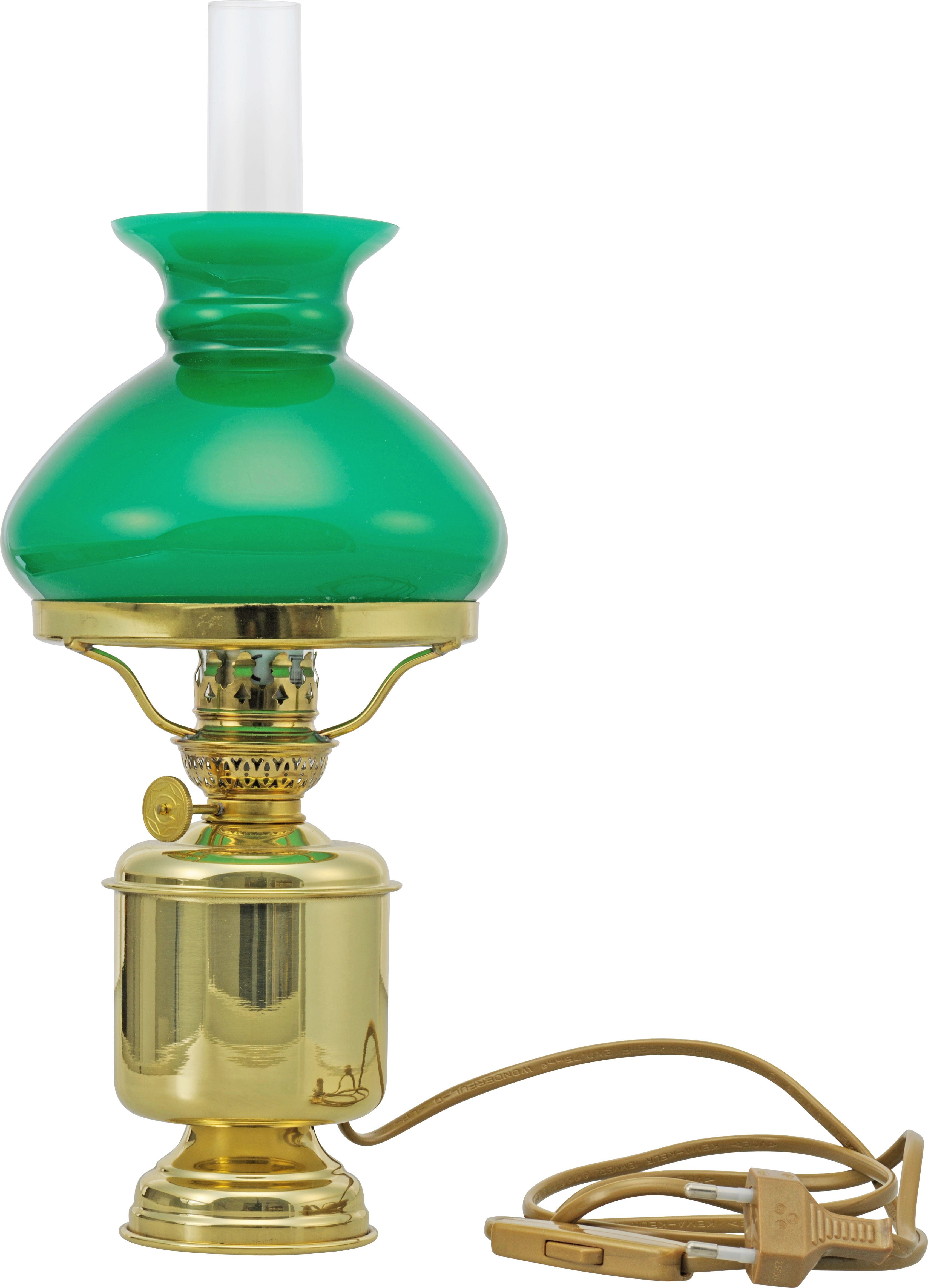 Kleine Tafellampe mit VESTA Glasschirm DHR Kleine Tafellampe mit VESTA Glasschirm DHR