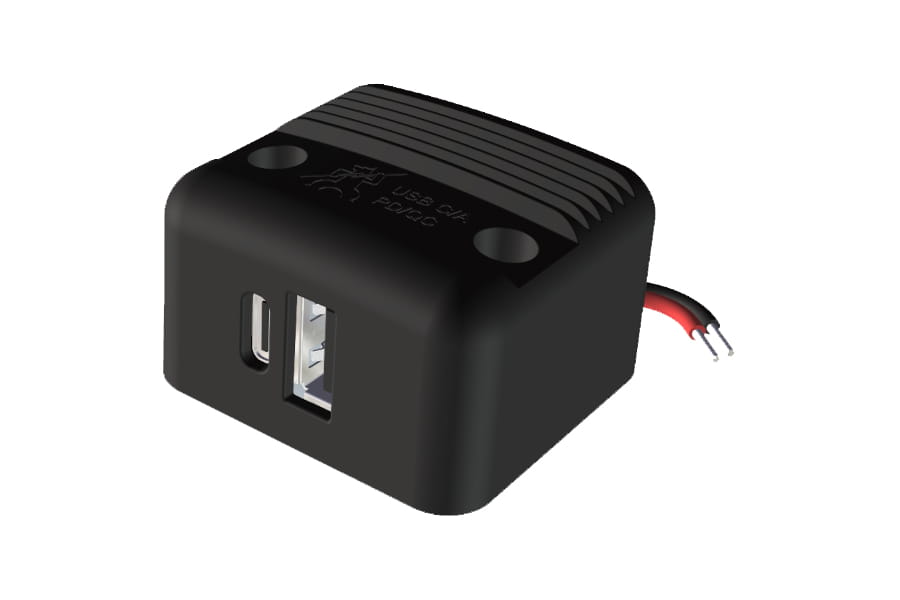 PHILIPPI USB-C/A double socket outlet