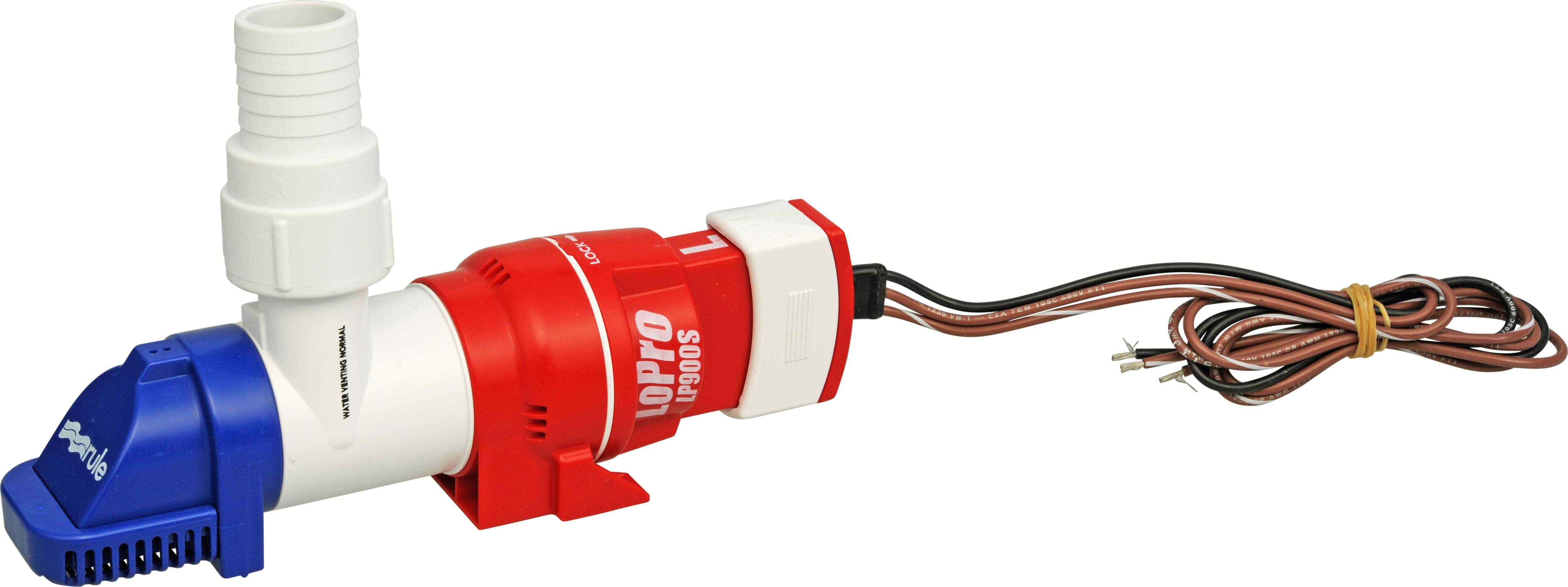 1430-901 RULE LO-PRO flache Bilgepumpe LP900S RULE LO-PRO flache Bilgepumpe LP900D / LP900S