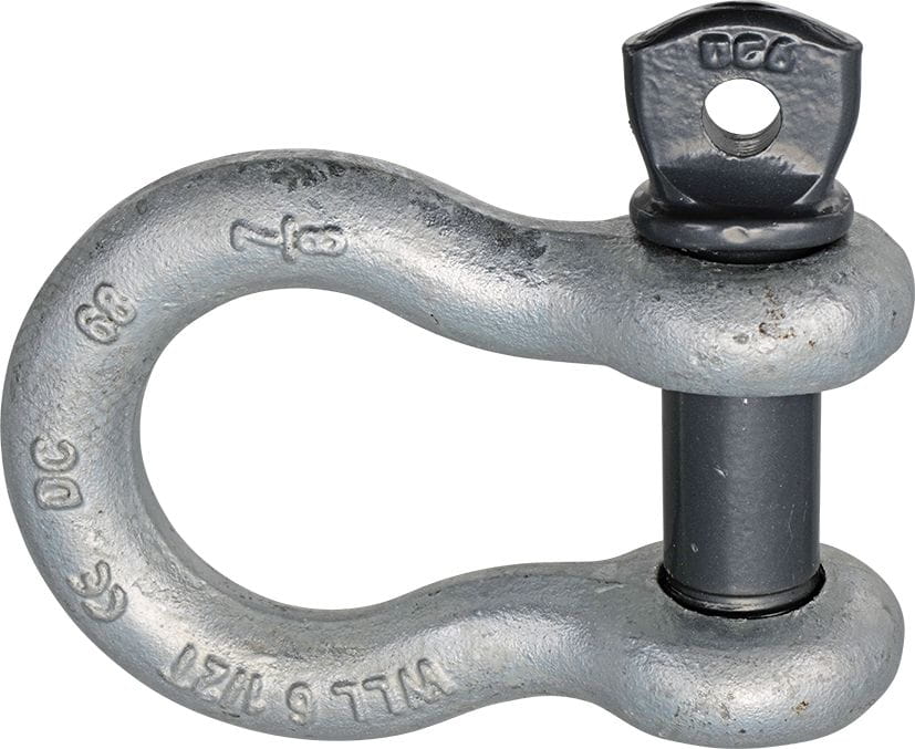 6527*01 Hochfeste Schäkel BLACK PIN geschweift Hochfeste Schäkel BLACK PIN geschweift