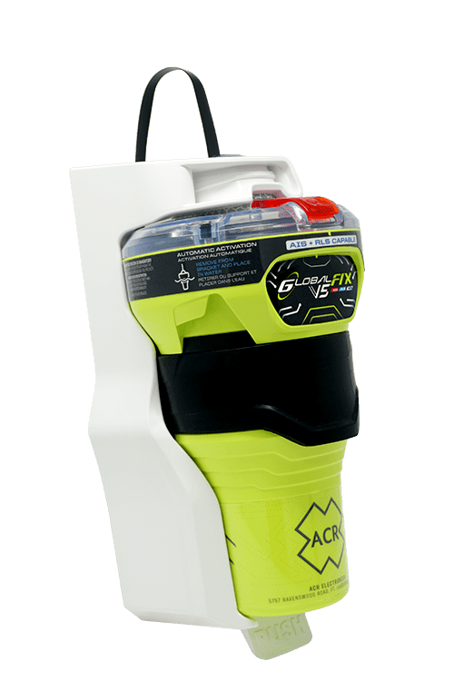 3955-531 ACR GLOBALFIX V5 AIS EPIRB mit Wandhalterung / RLS ACR GLOBALFIX V5 AIS EPIRB mit Wandhalterung / AIS, RLS, NFC