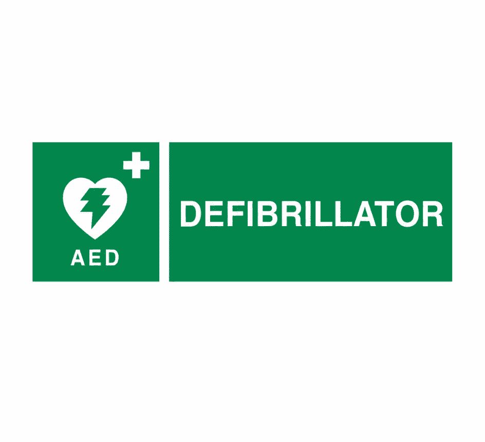 3276-224 Defibrillator IMO-Aufkleber