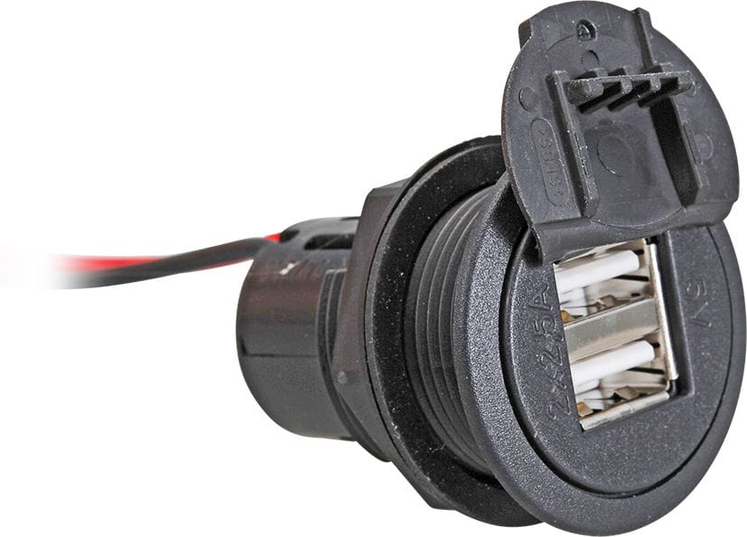 USB-A Einbau-Steckdose USB-A Einbau-Steckdose