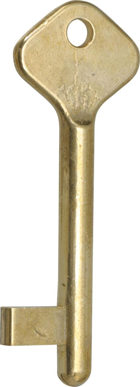 4075-880 Schlüssel Rohling Messing gerollt