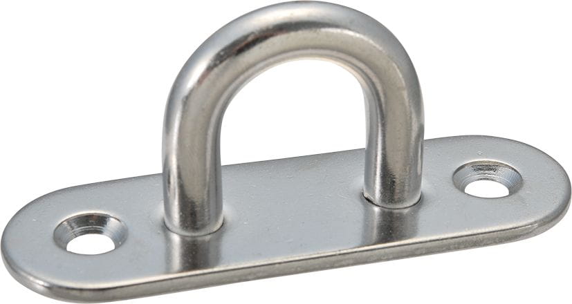 Decksaugen Edelstahl langoval mit 5mm Bügel Decksaugen Edelstahl langoval mit 5mm Bügel