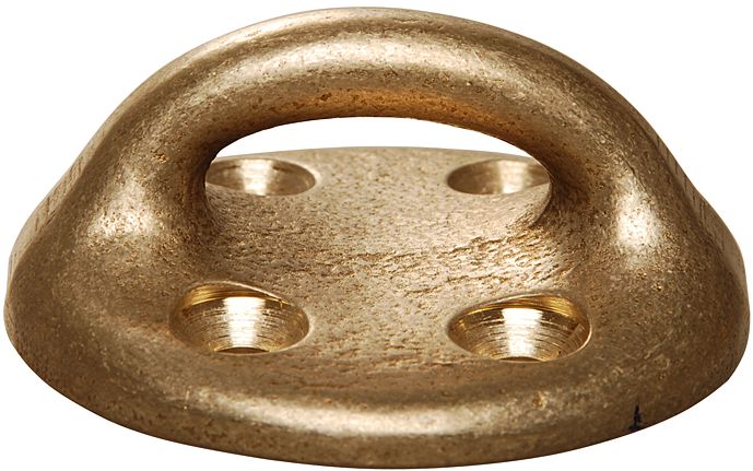 Bronze pad eye SPARTAN round Bronze pad eye SPARTAN round