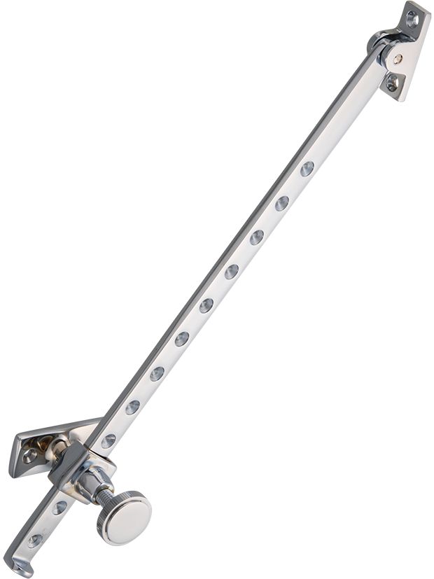 4084-301 4084-300 Fensteraufsteller Messing verchromt