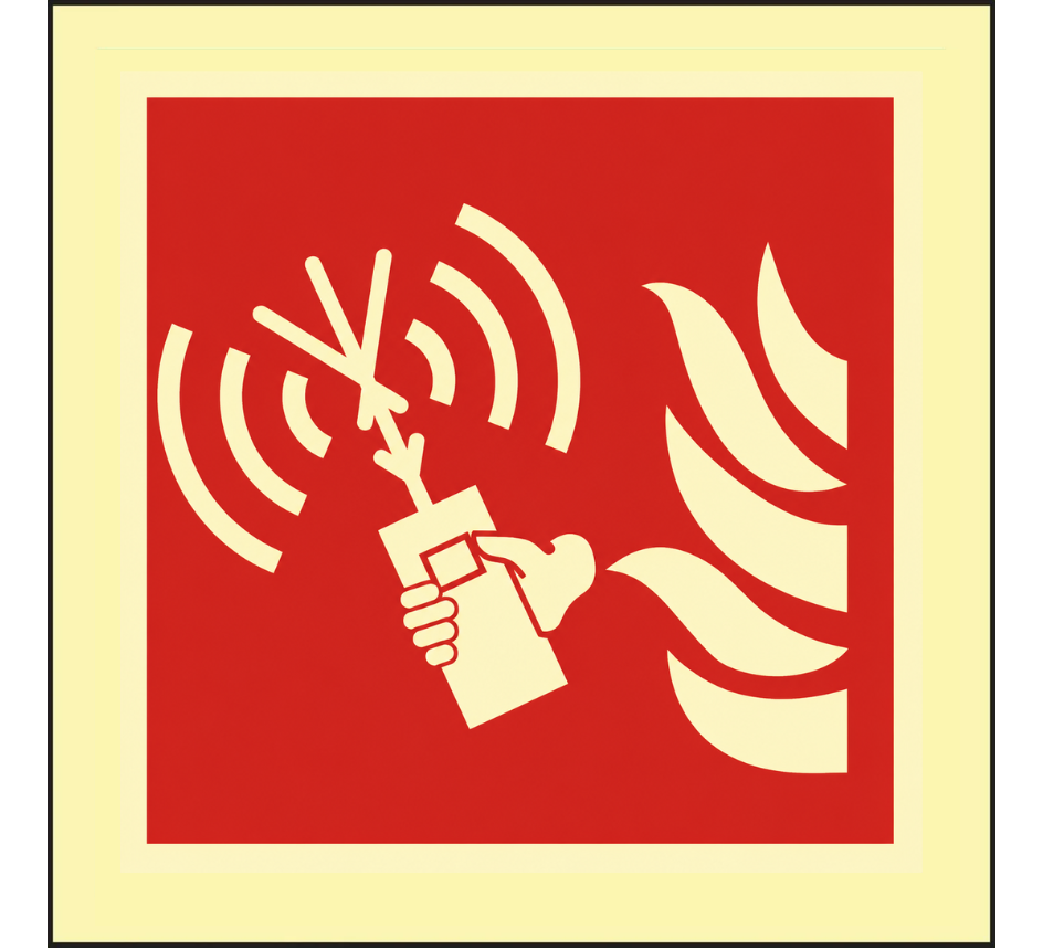 3276-230 Fire-Fighter Radio ATEX VHF IMO-Aufkleber