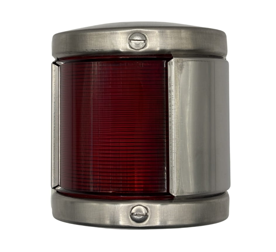3236-002 Positionslichter PB 422 Edelstahl - Backbord