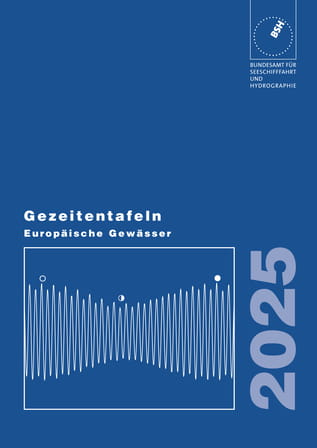 Gezeitentafeln 2025: Europäische Gewässer BSH 2115