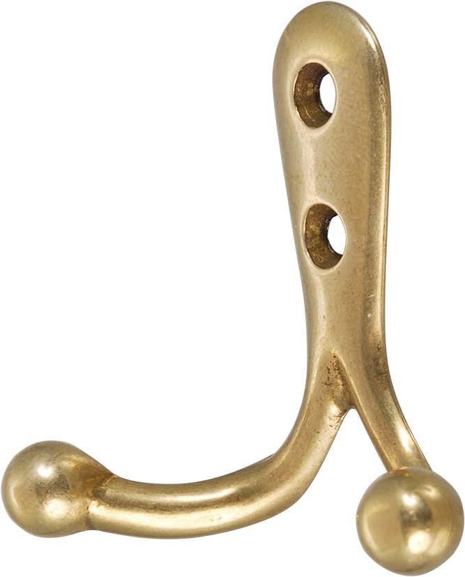 4816-001 Handtuchhaken mit Kugeln doppelt