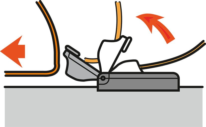 1276*17 Autoreleaseklemme aus Aluminium CLAMCLEAT® Autoreleaseklemme aus Aluminium CLAMCLEAT®