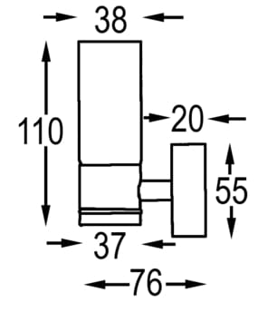 4034*03 PREBIT LED Wandleuchte W1-1 mit dim2warm PREBIT LED Wandleuchte W1-1 mit dim2warm