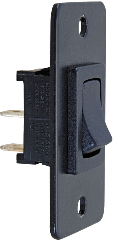 Wippschalter 6A mit Montageplatte Wippschalter 6A mit Montageplatte