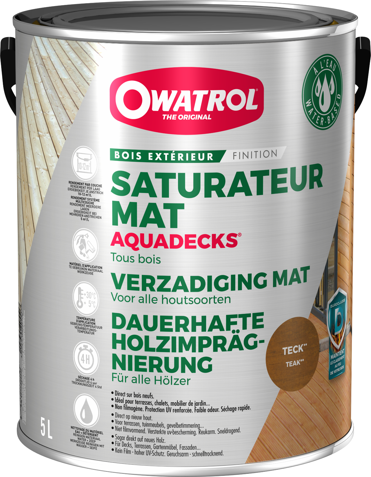 OWATROL AQUADECKS Holzimprägnierung
