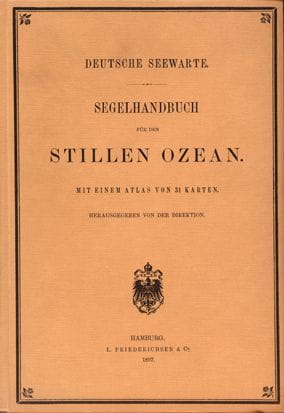 9026-056 SEGELHANDBUCH FÜR DEN STILLEN OZEAN (Reprint von 1907)