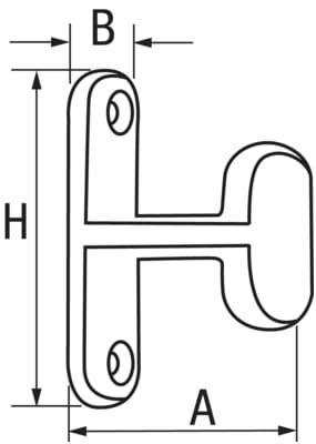 4880*09 Handtuchhaken