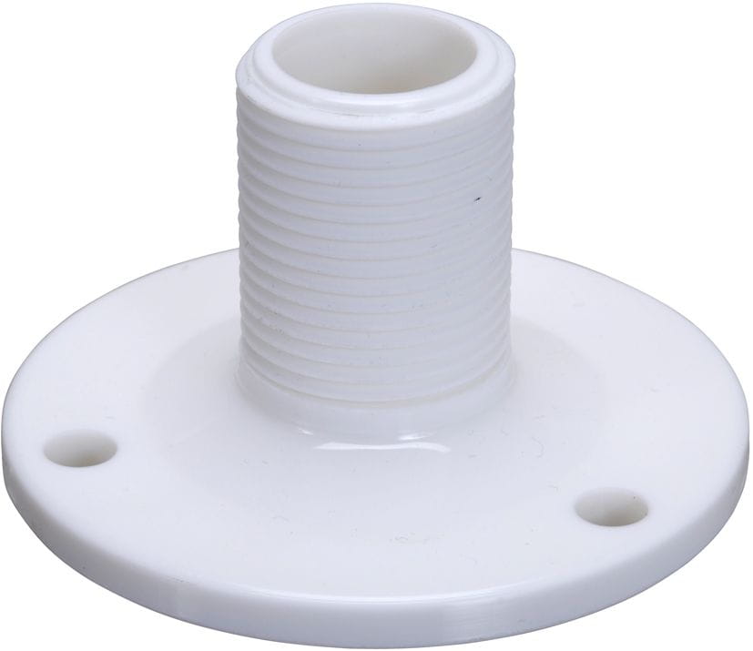 3940-111 Antennenfuß kurz, PA Kunststoff Antennenhalter 1"x14TPI Standfüße aus Edelstahl / Kunststoff