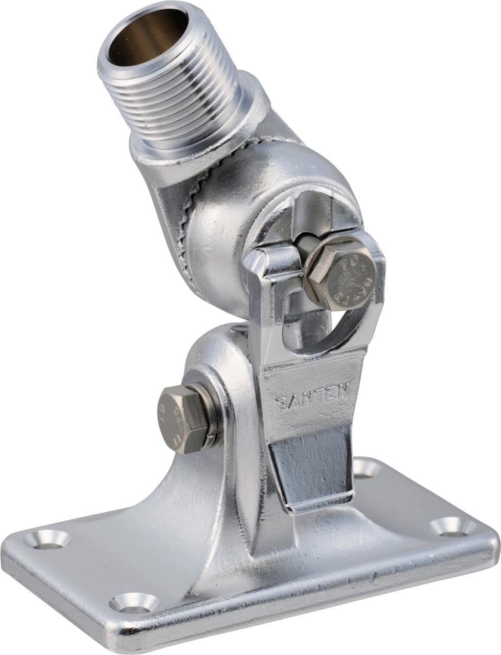 3940*05 Antennen - Kippgelenkfuß Edelstahl 1"x14TPI