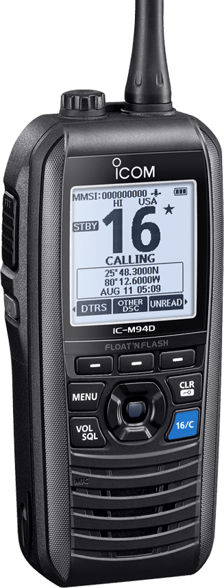 3937-094 UKW Handfunkgerät ICOM IC-M94DE ICOM IC-M94DE handheld VHF radio