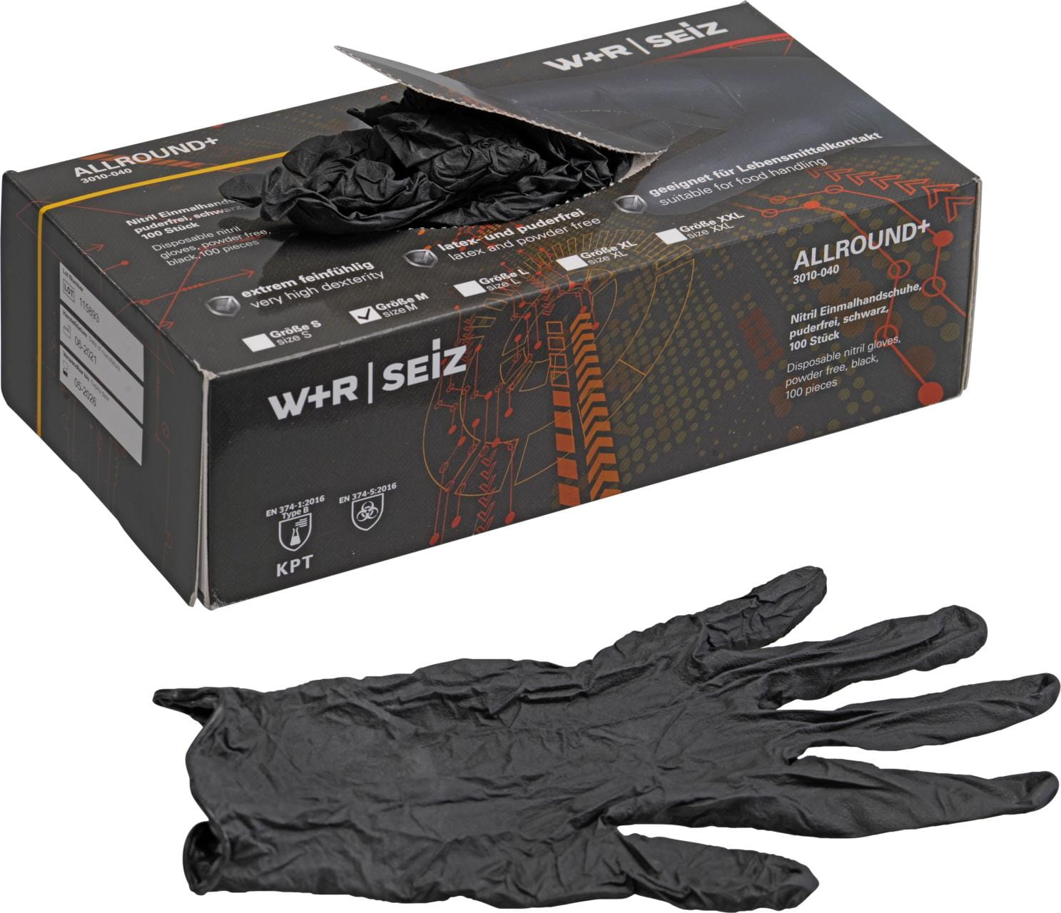 5902*01 Schutzhandschuhe Nitril Schutzhandschuhe aus Nitril