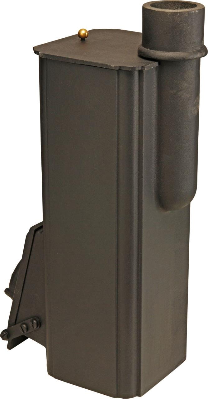 4352-000 Schiffsofen HOT POT aus Gusseisen DAVEY, Rückseite