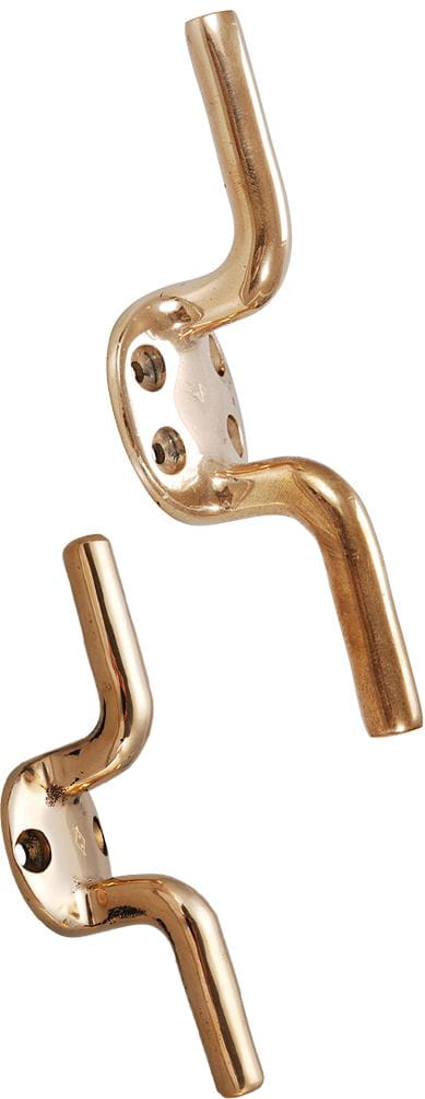 1776*02 Flaggleinenklampe DAVEY Bronze Flaggleinenklampe DAVEY Bronze