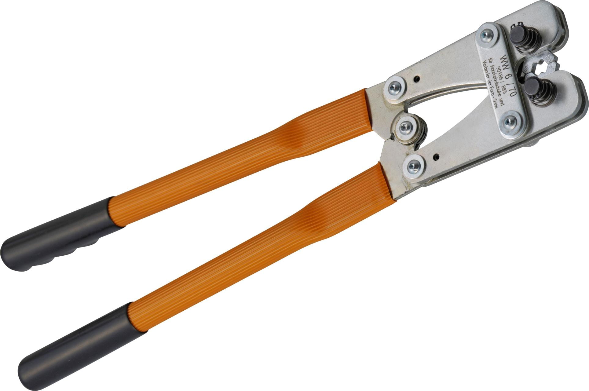 4363-007 Presszange für Rohrkabelschuhe Crimping pliers for tubular cable lugs