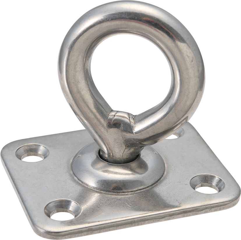 Decksaugen Edelstahl mit Wirbel Decksaugen Edelstahl mit Wirbel
