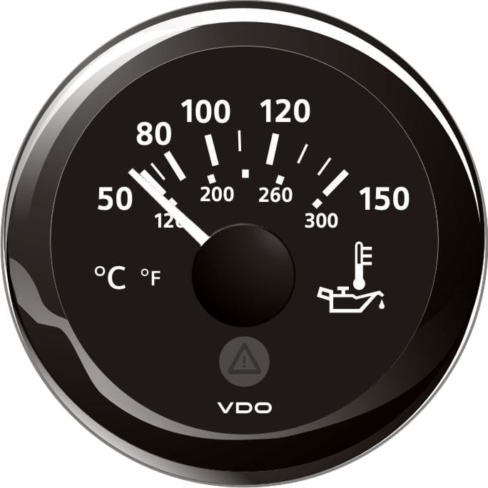3491*02 Temperaturmesser VDO VIEWLINE VERATRON VDO Temperaturmesser VIEWLINE