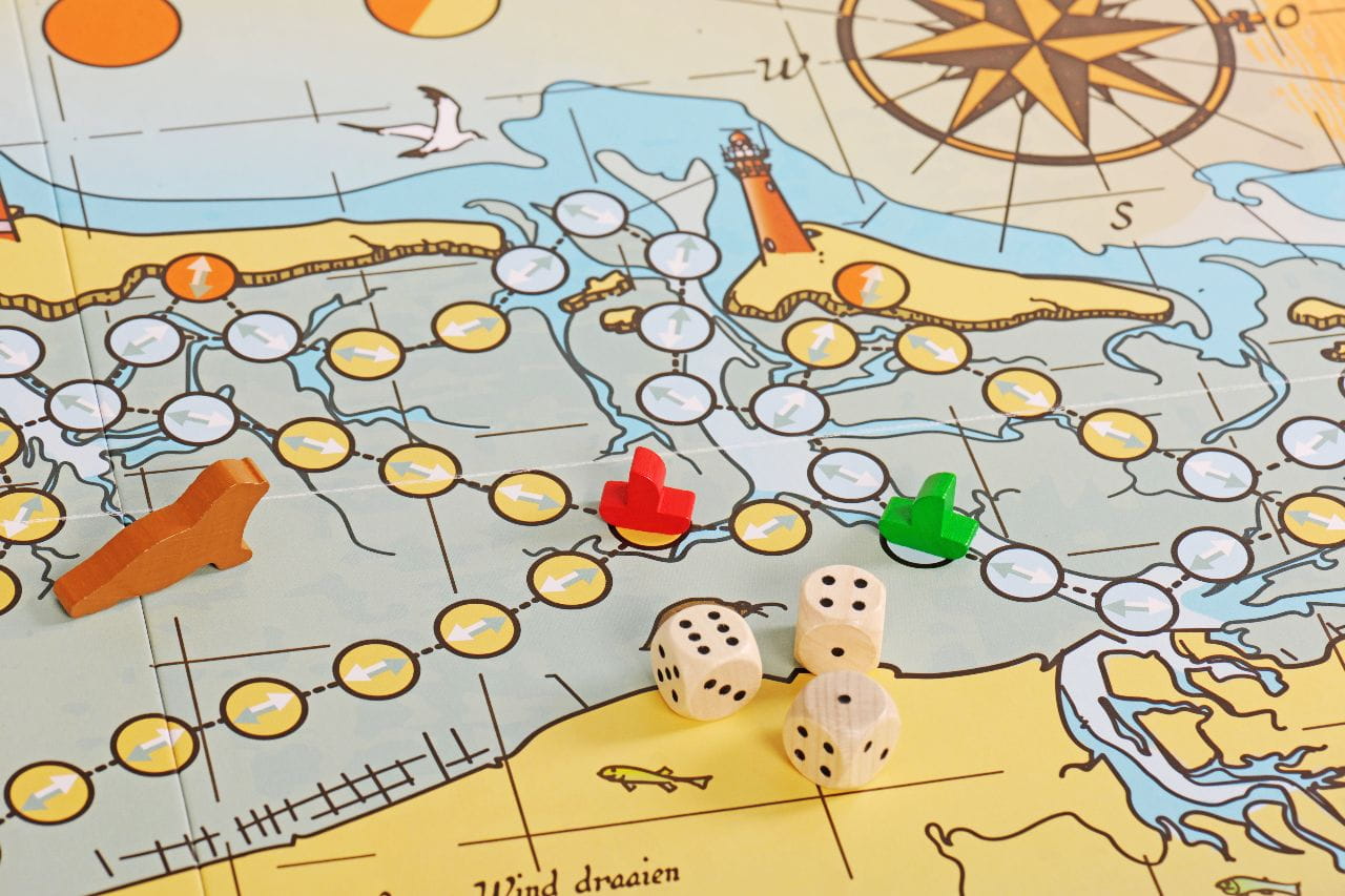 9235-002 SLAG IN DE RONDTE Brettspiel