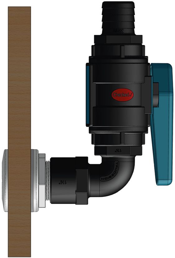 Elbow connector 90° internal/external thread TRUDESIGN Elbow connector 90° internal/external thread TRUDESIGN