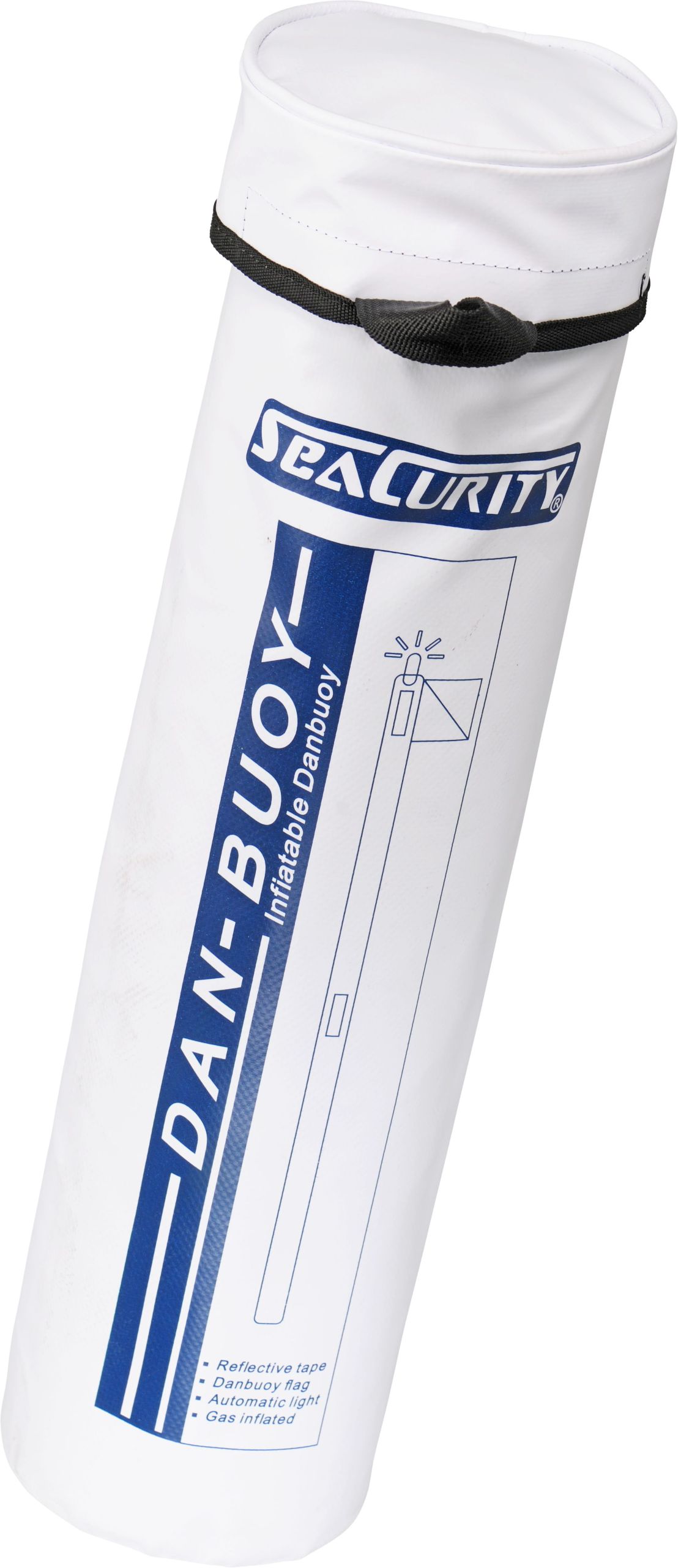 3285*02 SEACURITY Markierungsboje / Dan buoy ISAF aufblasbar - Bild 2