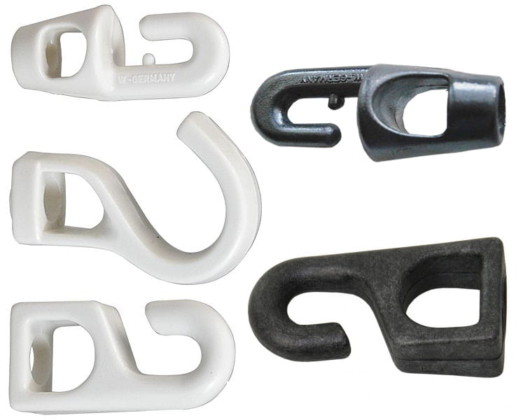 1024*02 Kunststoffhaken Plastic hook