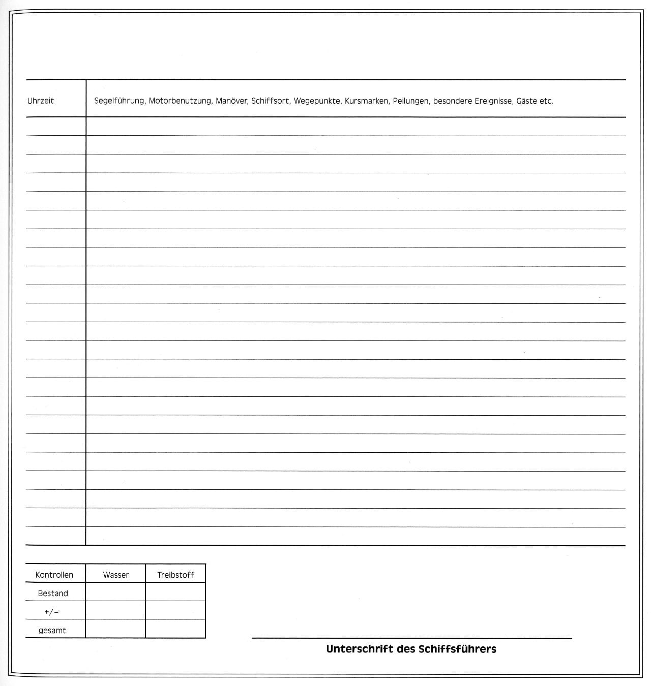 LOGBOOK / Deutscher Segler-Verband DSV (ed)