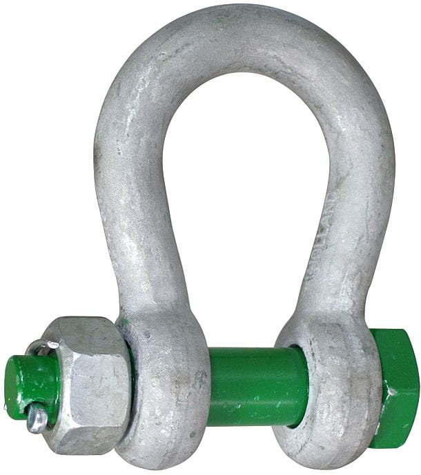 Schäkel hochfest mit Mutter und Splint GREENPIN Schäkel hochfest mit Mutter und Splint GREENPIN
