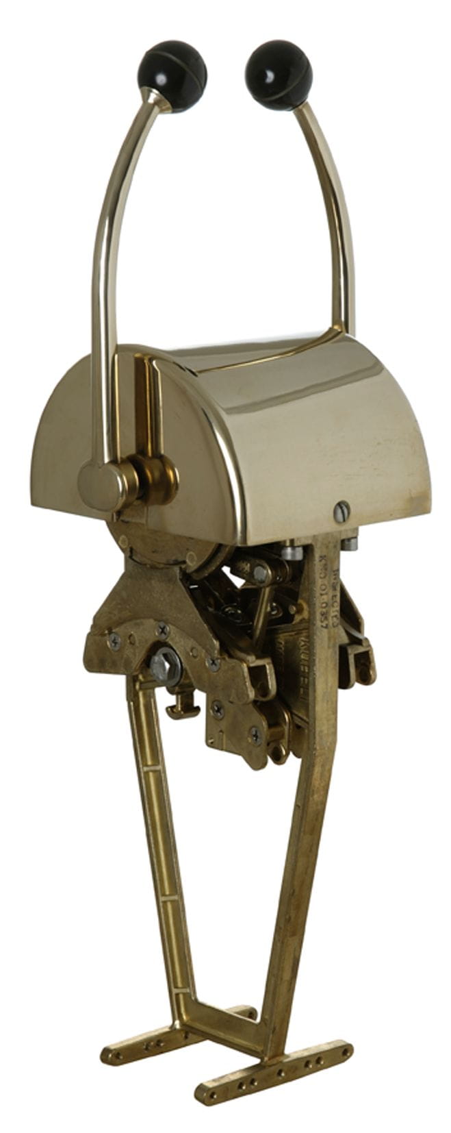 4205*03 Einhebel-Pultschaltung f. 2 Maschinen KOBELT 2047