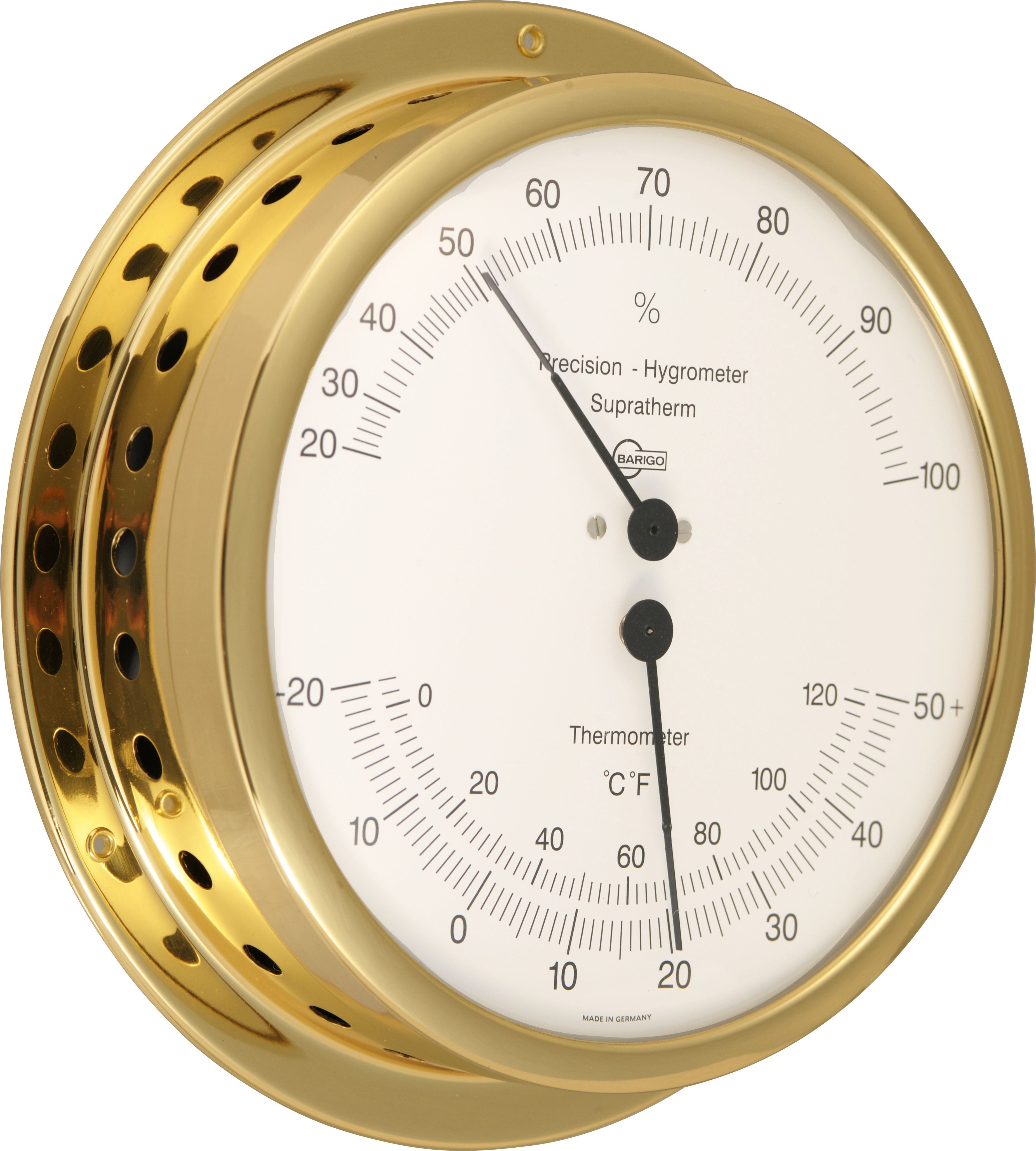 BARIGO VIKING 930MS Comfortmeter in polished brass BARIGO VIKING 930MS Comfortmeter in polished brass