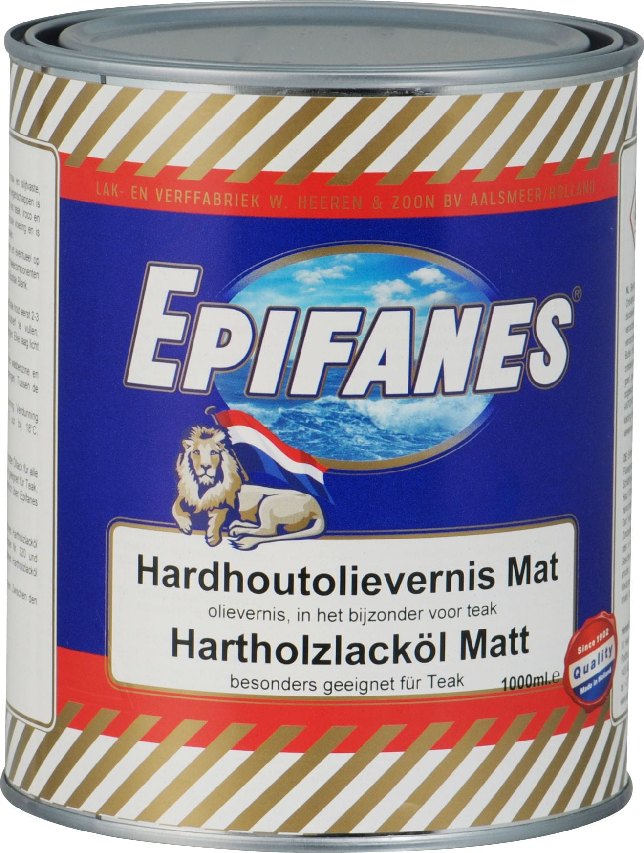 2051-002 EPIFANES Hartholz-Lacköl matt 1l