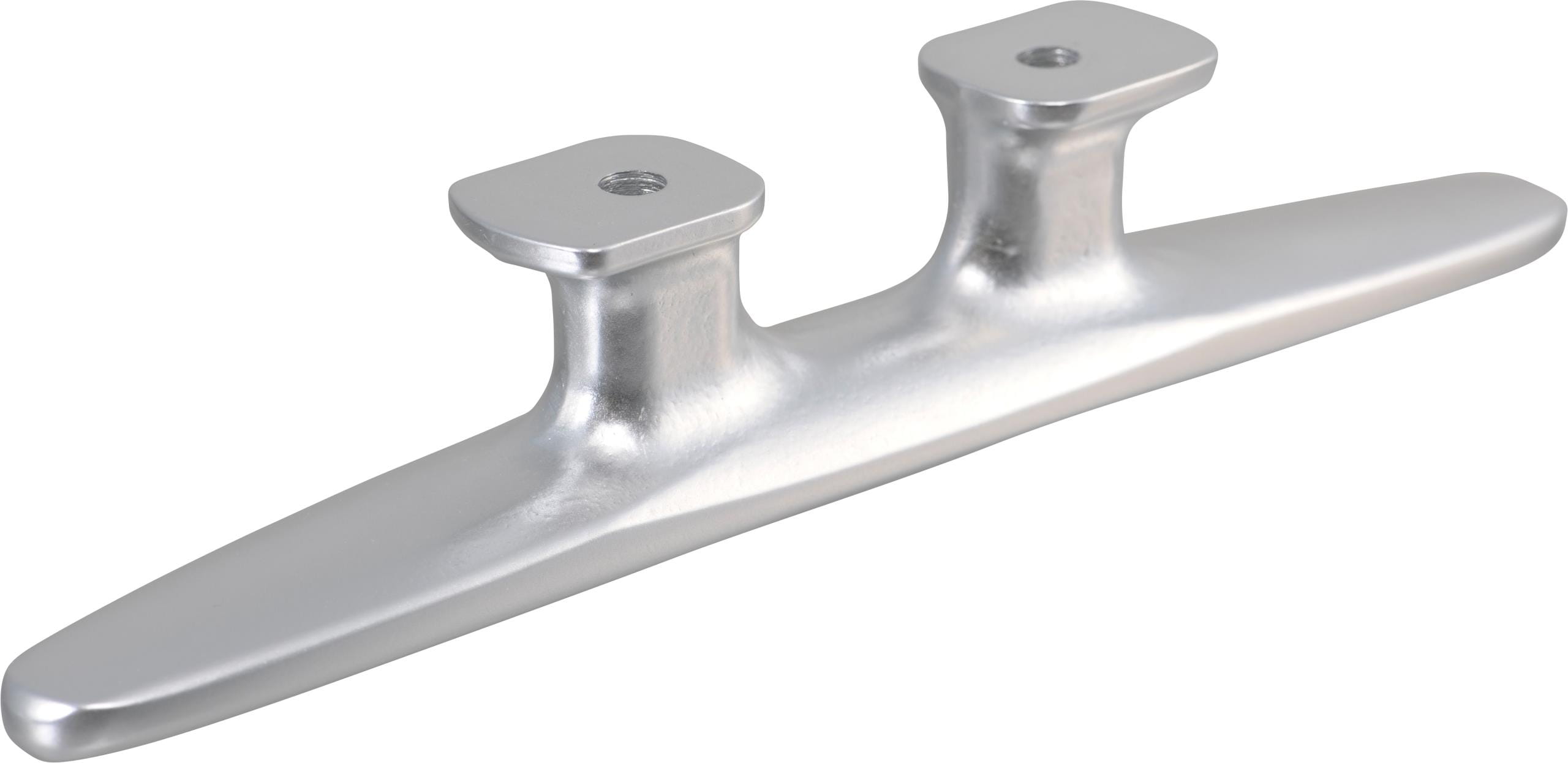 1424-260 Alu-Klampe mit zwei Befestigungslöchern