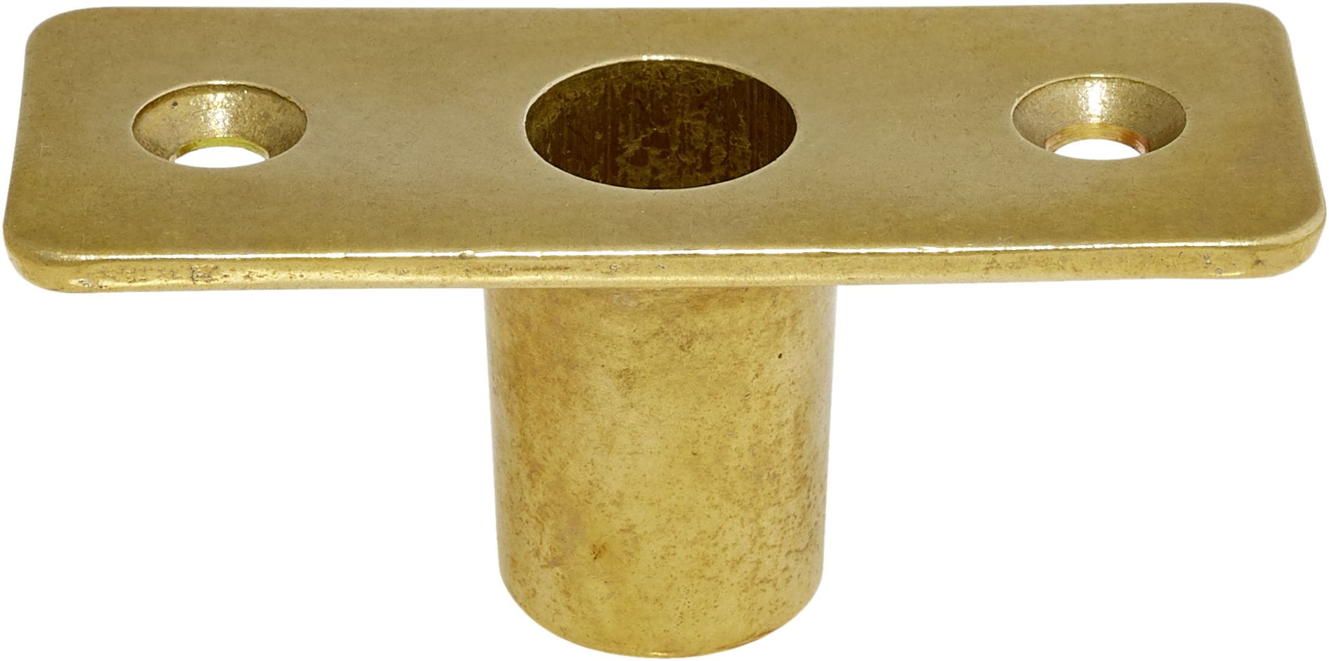 1019-100 FORESTI Tülle zum Einlassen Messing FORESTI Rudergabeltülle aus Messing 12 mm