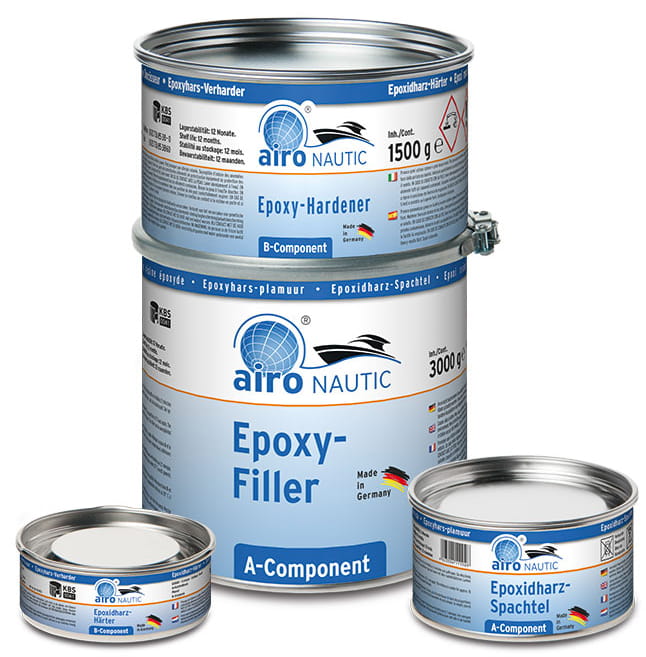2554*01 AIRO-NAUTIC Epoxy-Spachtel grau